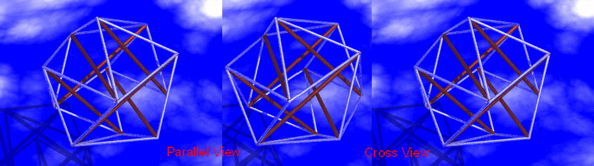 6 Strut Spherical Tensegrity
