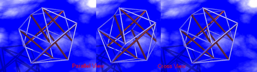 6 Strut Spherical Tensegrity